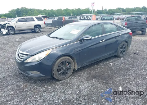 2012 Hyundai Sonata Limited z USA, uszkodzony, nr VIN 5NPEC4AC1CH375481